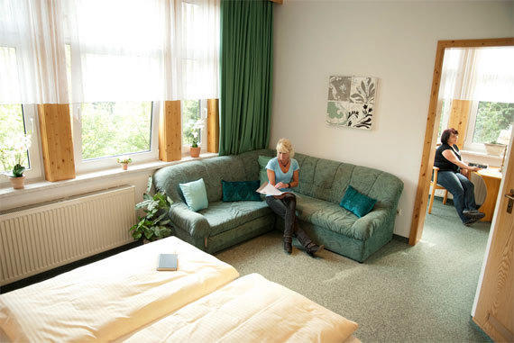 Pension Tannenrausch Friedrichroda Rum bild